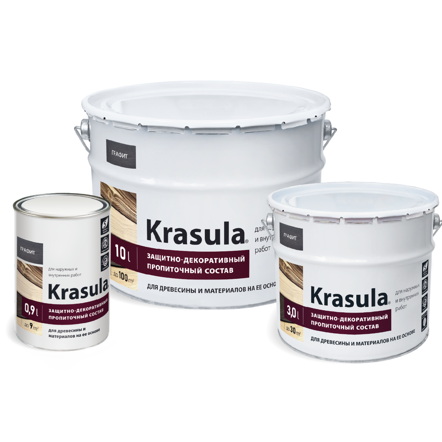 Защитно-декоративный состав для древесины&nbsp; «Krasula<span style="font-weight: bold;">»</span>